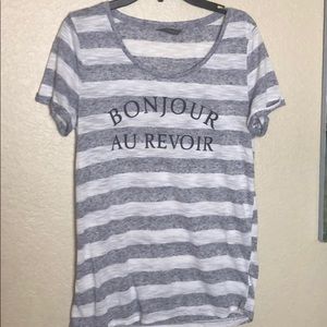 Bonjour Au Revoir Tee